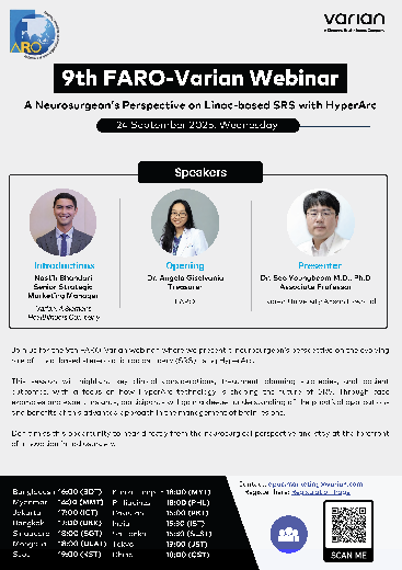 The 9th FARO-Varian Webinar: A Neurosurgeon’s Perspective on Linac-based SRS with HyperArc